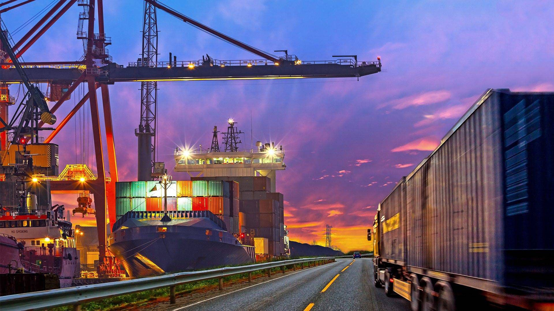 Logistics service provider Network.